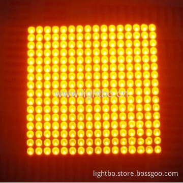Ultra Bright Orange 3mm 16 X 16 Dot Matrix Led Display ( 64 X 64 X7.5mm) 